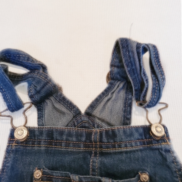 Patterned Overall Dress - Picture 2 of 3